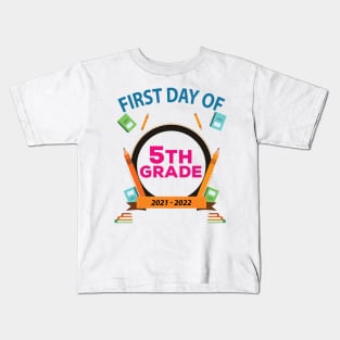 First Day Of 5Th Grade Kids T-Shirt